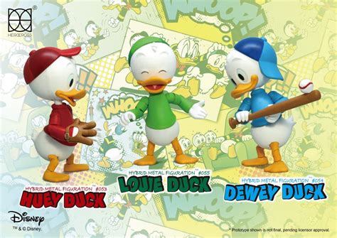 hybrid metal figuration 308 huey dewey & louie box set|Herocross: Hybrid Metal Figuration Huey, Dewey, and .